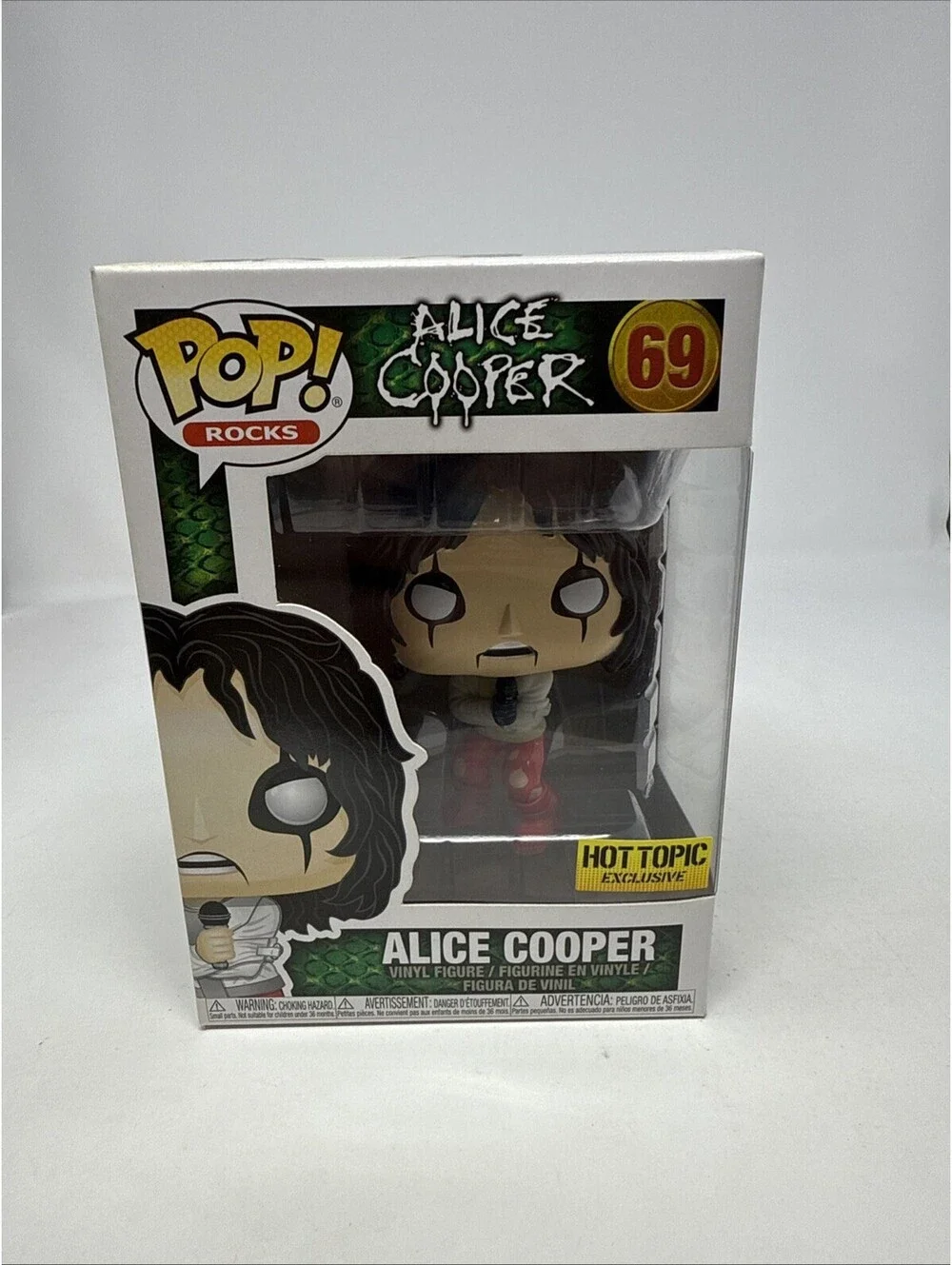 Funko Pop! Vinyl: Alice Cooper (in Straitjacket) - Hot Topic (Exclusive) #69